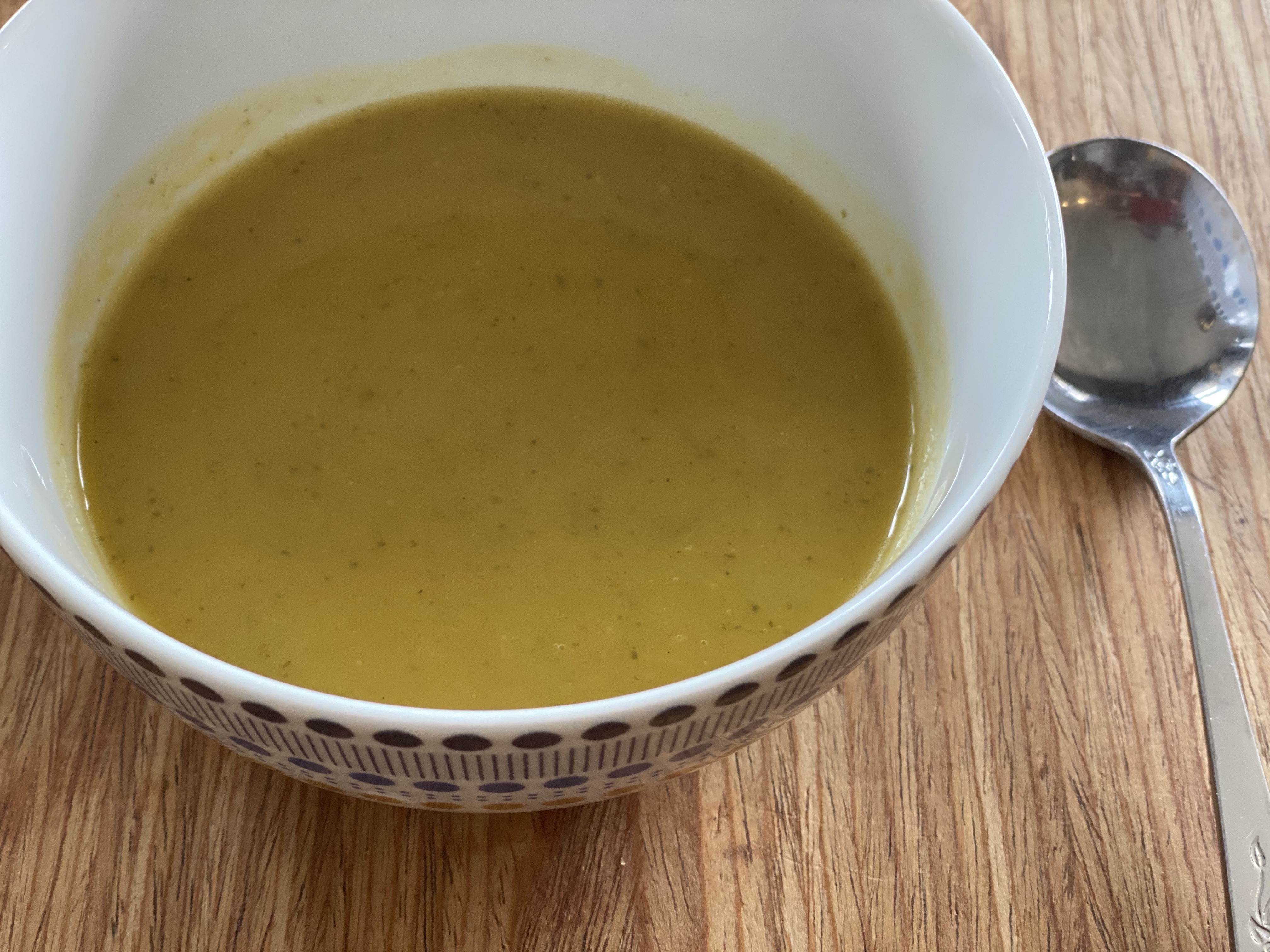 Cauliflower and seaweed soup Cauliflower and seaweed soup