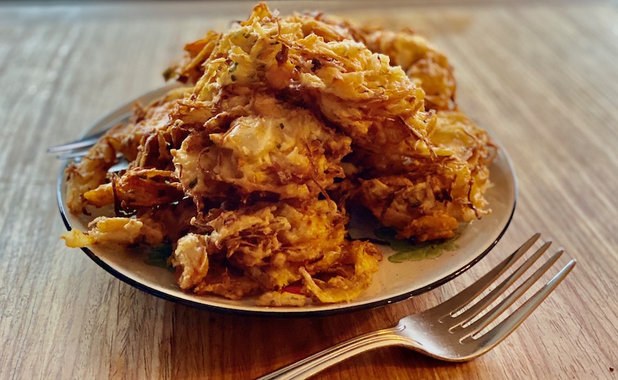 Crispy vegetable mountain Crispy vegetable mountain