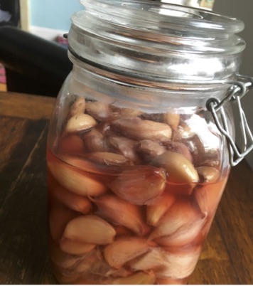 Fermented garlic infusion Fermented garlic infusion