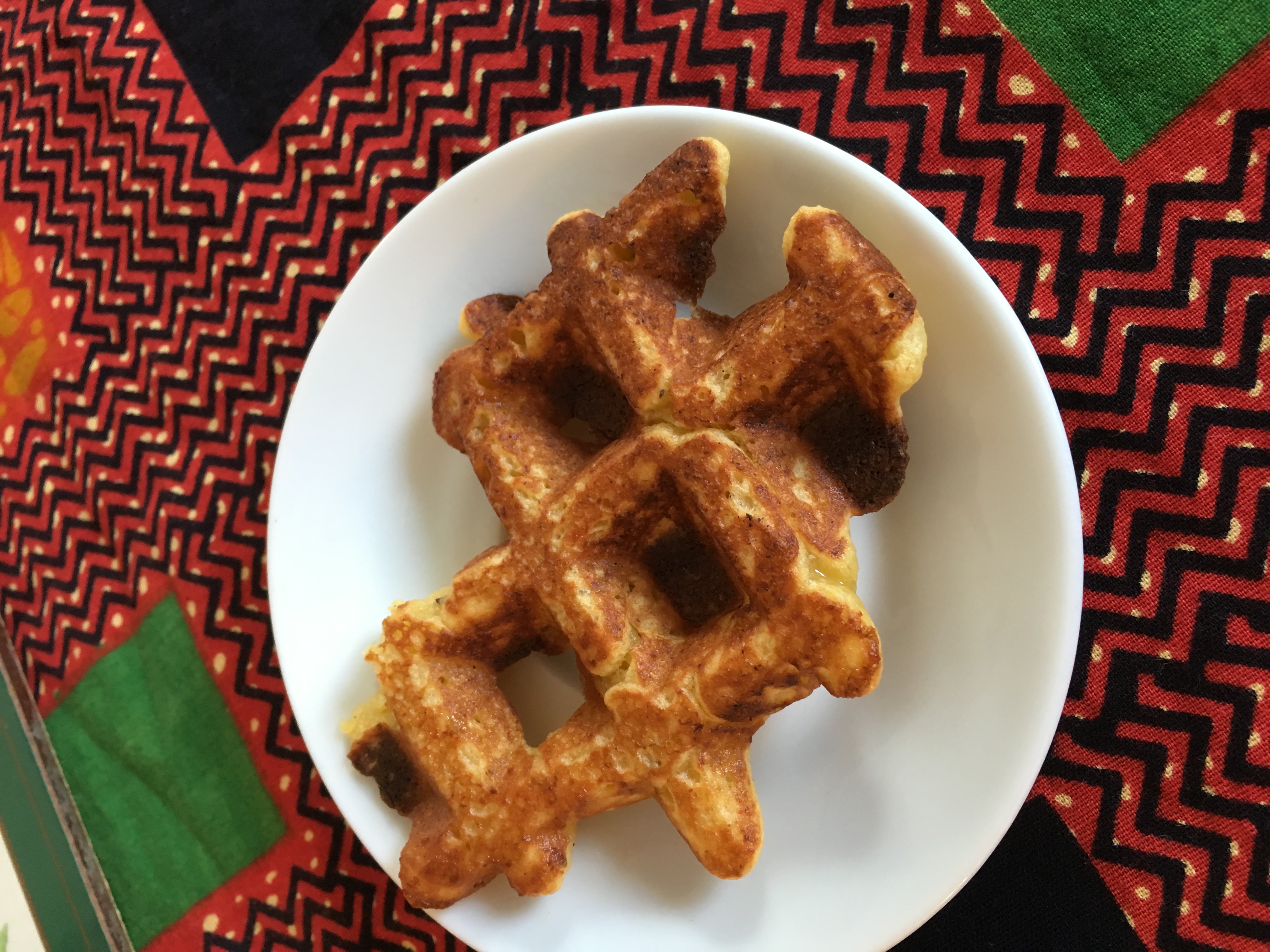 Fermented gluten free waffles